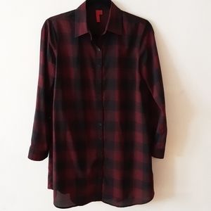 5/48 Plaid Shirt/Dress Size Small